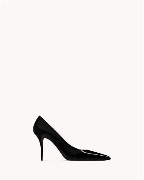 ysl burgundy pumps|NORMA pumps in patent leather .